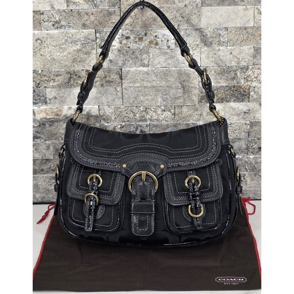 Coach | Bags | Vintage Coach Y2k Legacy Garcia Shoulder Bag Black